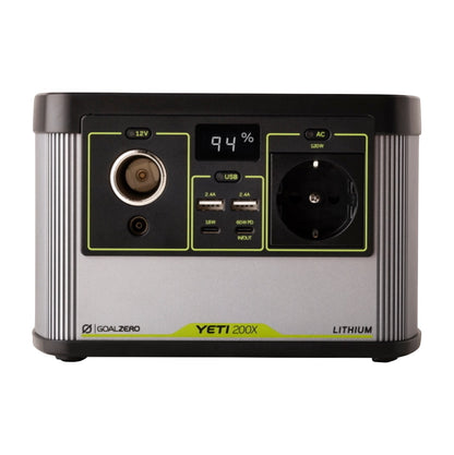 Goal Zero Yeti 200X Portable Power Station - 230 V 13 Ah ( 22080 ) Kraftwerk / Generator / Energiespeicher