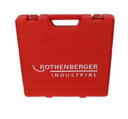 Rothenberger Industrial Sanikit Coffret à outils sanitaire 10 pièces (070673E) + nettoyeur de tuyaux avec pompe à main à pression d'aspiration RoPump Power + adaptateur en caoutchouc (1500002695)