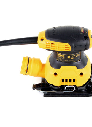 Ponceuse vibrante DeWalt DWE6411-QS 230 watts Klettfix 108 x 115 mm + sac à poussière