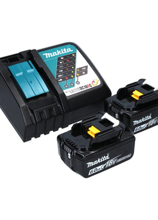 Taille-haie à batterie Makita DUH 523 RG 18 V 52 cm + 2x batteries 6,0 Ah + chargeur