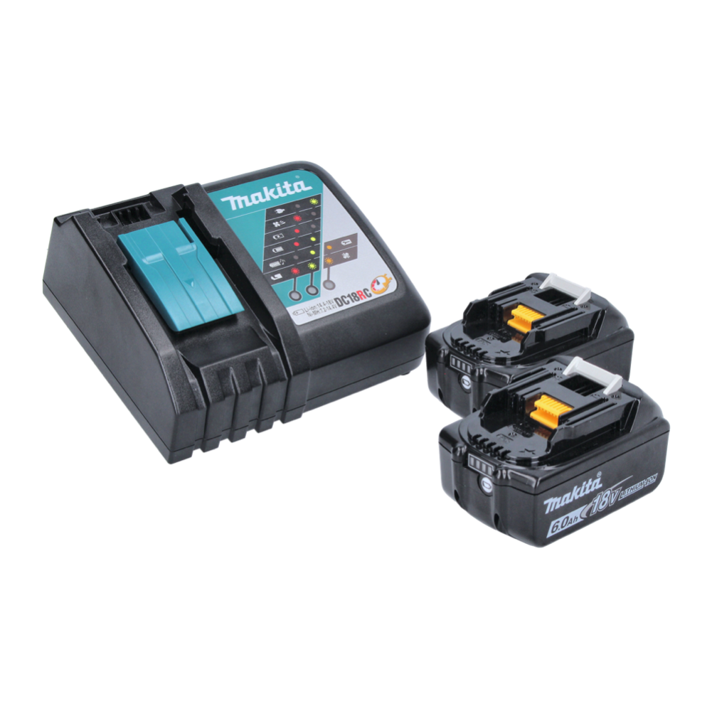 Makita DHR 241 RGJ marteau perforateur sans fil 18 V 2,0 J SDS plus + 2x batteries 6,0 Ah + chargeur + Makpac