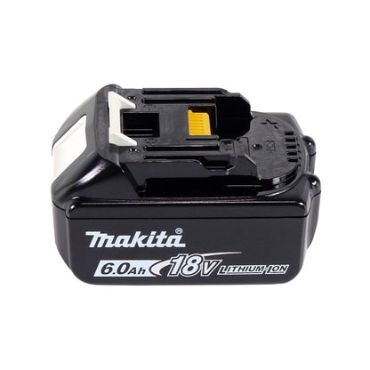 Makita DGA 504 G1J Akku Winkelschleifer 18 V 125 mm Brushless + 1x Akku 6,0 Ah + Makpac - ohne Ladegerät