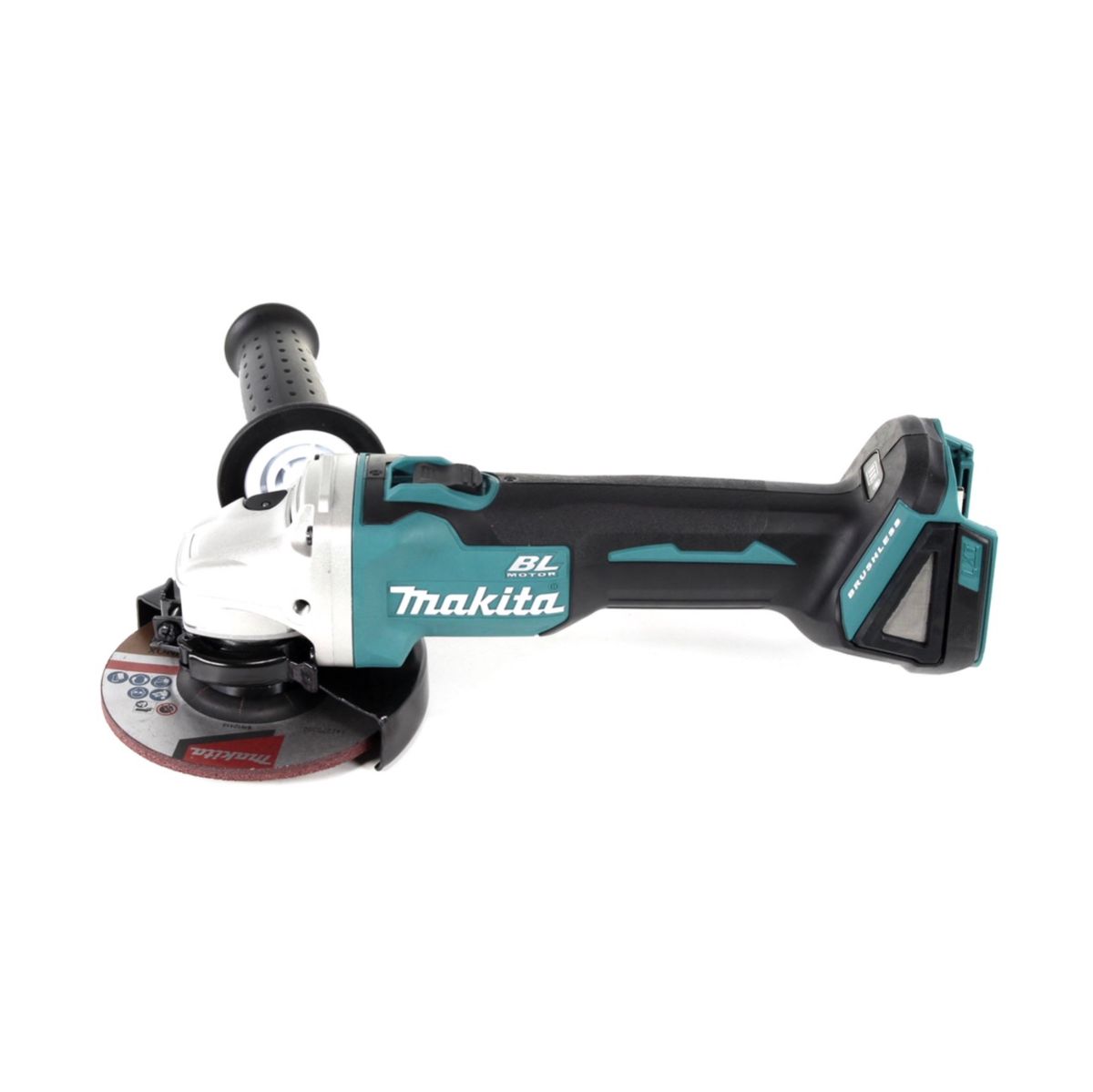 Makita DGA 504 RG1J Meuleuse d'angle sur batterie 18 V 125 mm sans balais + 1x batterie 6,0 Ah + chargeur + Makpac