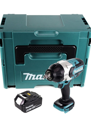 Makita DTW 1002 G1J Clé à chocs sans fil 18 V 1000 Nm 1/2" sans balais + 1x batterie 6,0 Ah + Makpac - sans chargeur