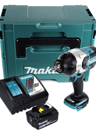 Makita DTW 1002 RG1J clé à chocs sans fil 18 V 1000 Nm 1/2" brushless + 1x batterie 6,0 Ah + chargeur + Makpac