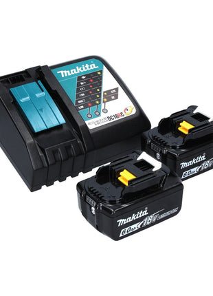 Makita DTW 1002 RGJ clé à chocs sans fil 18 V 1000 Nm 1/2" brushless + 2x batterie 6,0 Ah + chargeur + Makpac