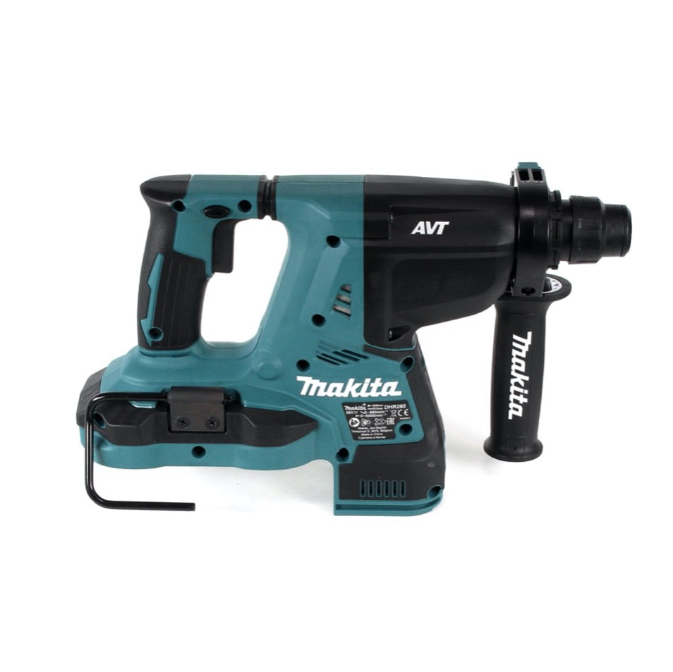 Makita DHR 280 G marteau perforateur sur batterie 36 V (2x 18 V) 2,8 J SDS-plus brushless + 2x batterie 6,0 Ah - sans chargeur