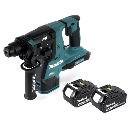 Makita DHR 280 G marteau perforateur sur batterie 36 V (2x 18 V) 2,8 J SDS-plus brushless + 2x batterie 6,0 Ah - sans chargeur