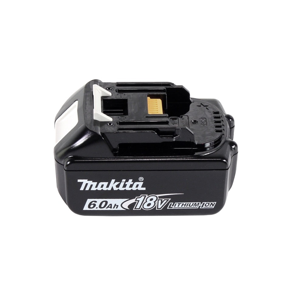 Makita DBN 600 G1J Akku Stauchkopfnagler 18 V + 1x Akku 6,0 Ah + Makpac - ohne Ladegerät