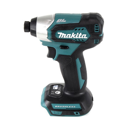 Makita DTD 155 RG1J Akku Schlagschrauber 18 V 140 Nm 1/4" Brushless + 1x Akku 6,0 Ah + Ladegerät + Makpac