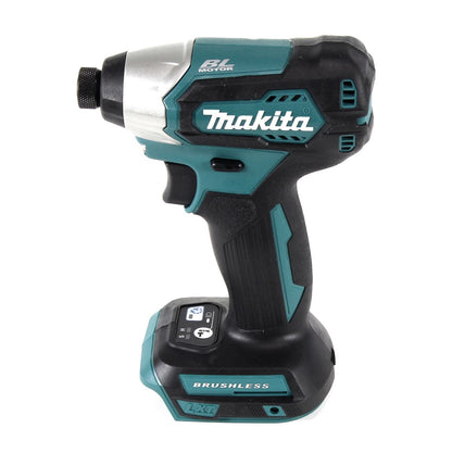 Makita DTD 155 RGJ clé à chocs sans fil 18 V 140 Nm 1/4" sans balai + 2x batterie 6,0 Ah + chargeur + Makpac