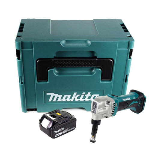 Makita DJN 161 G1J Akku Knabberschere 18 V + 1x Akku 6,0 Ah + Makpac - ohne Ladegerät - Toolbrothers