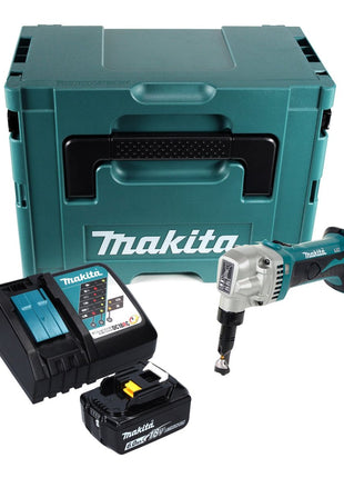 Makita DJN 161 RG1J Akku Knabberschere 18 V + 1x Akku 6,0 Ah + Ladegerät + Makpac - Toolbrothers