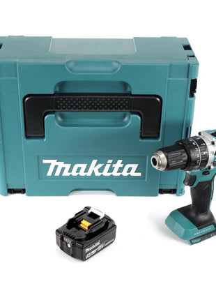 Makita DHP 484 T1J perceuse à percussion sans fil 18 V 54 Nm sans balai + 1x batterie 5,0 Ah + Makpac - sans chargeur