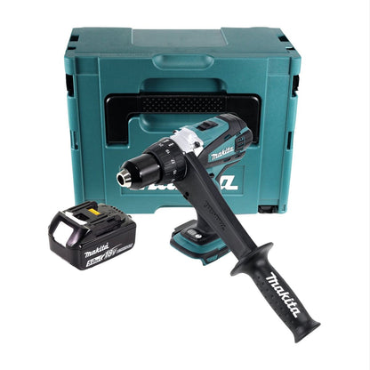 Makita DDF 458 T1J perceuse-visseuse sans fil 18 V 91 Nm + 1x batterie 5,0 Ah + Makpac - sans chargeur