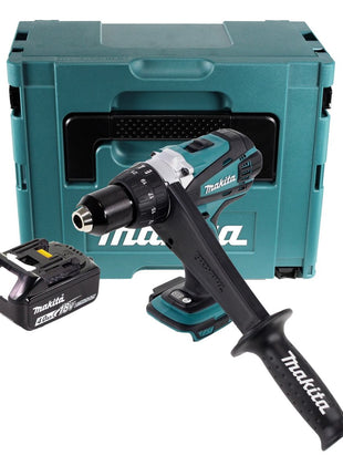 Makita DDF 458 M1J taladro atornillador inalámbrico 18 V 91 Nm + 1x batería 4,0 Ah + Makpac - sin cargador