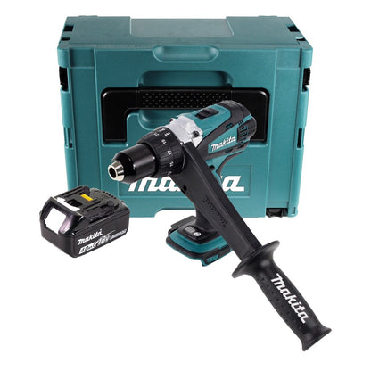 Makita DDF 458 M1J perceuse-visseuse sans fil 18 V 91 Nm + 1x batterie 4,0 Ah + Makpac - sans chargeur