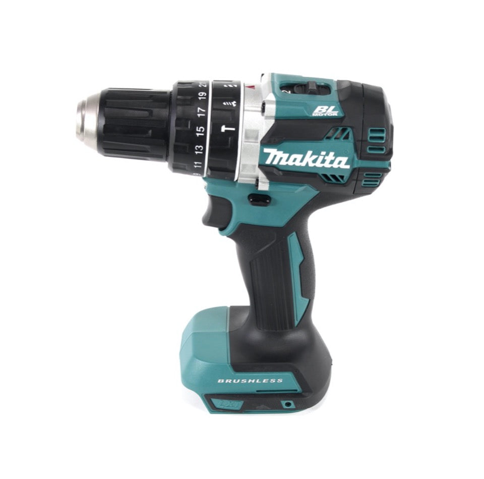 Makita DHP 484 M1J perceuse à percussion sans fil 18 V 54 Nm sans balai + 1x batterie 4,0 Ah + Makpac - sans chargeur