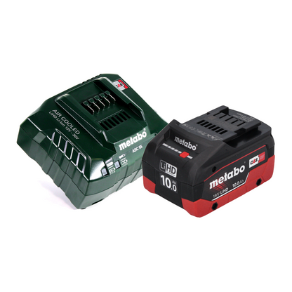 Marteau combiné à batterie Metabo KHA 18 LTX 18 V 2,2 J SDS Plus + 1x batterie 10,0 Ah + chargeur + métaBOX