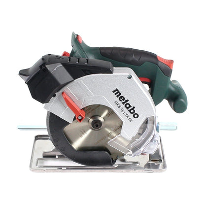 Scie circulaire à métaux sur batterie Metabo MKS 18 LTX 58 18 V 165 mm + 1x batterie 8,0 Ah + MetaLoc - sans chargeur