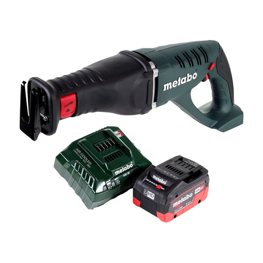 Metabo ASE 18 LTX Akku Säbelsäge Reciprosäge 18 V + 1x Akku 5,5 Ah + Ladegerät