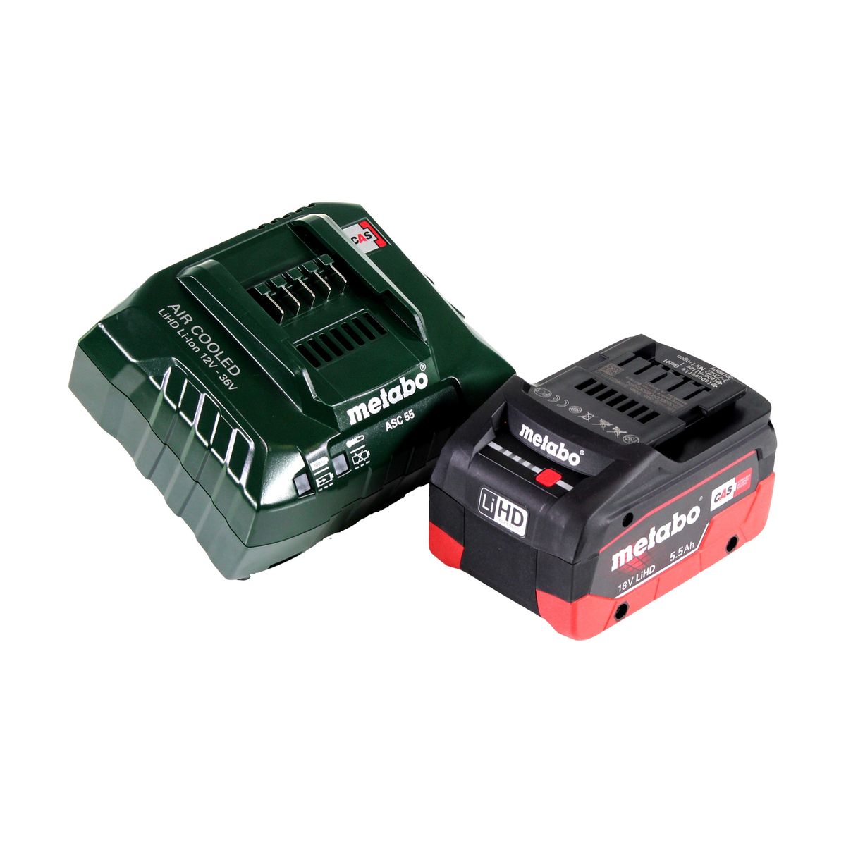 Scie sabre à batterie Metabo ASE 18 LTX scie alternative 18 V + 1x batterie 5,5 Ah + chargeur