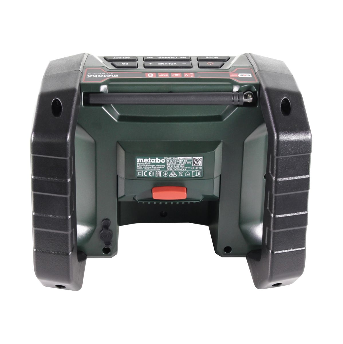 Metabo R 12-18 DAB+ BT Radio de chantier sur batterie 12-18 V DAB+ Bluetooth + 1x batterie 5,5 Ah - sans chargeur