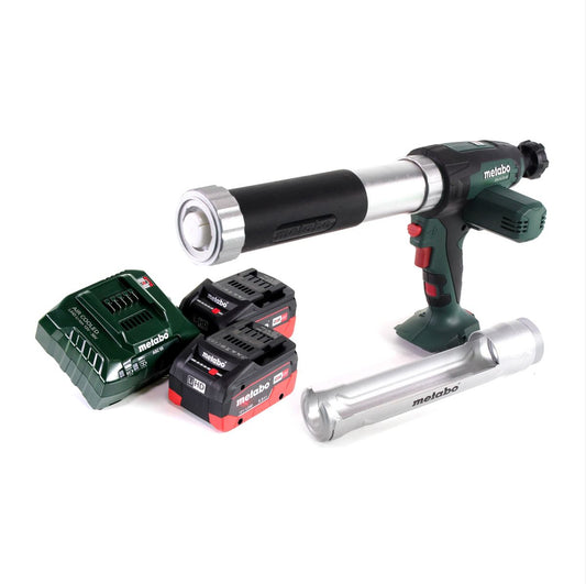 Metabo KPA 18 LTX 400 Akku Kartuschenpistole 18 V + 2x Akku 5,5 Ah + Ladegerät