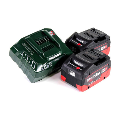 Pistolet à cartouche sur batterie Metabo KPA 18 LTX 400 18 V + 2x batterie 5,5 Ah + chargeur