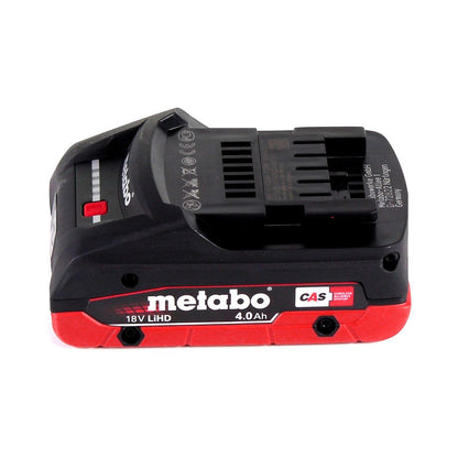 Scie sabre sur batterie Metabo ASE 18 LTX scie alternative 18 V + 1x batterie 4,0 Ah - sans chargeur