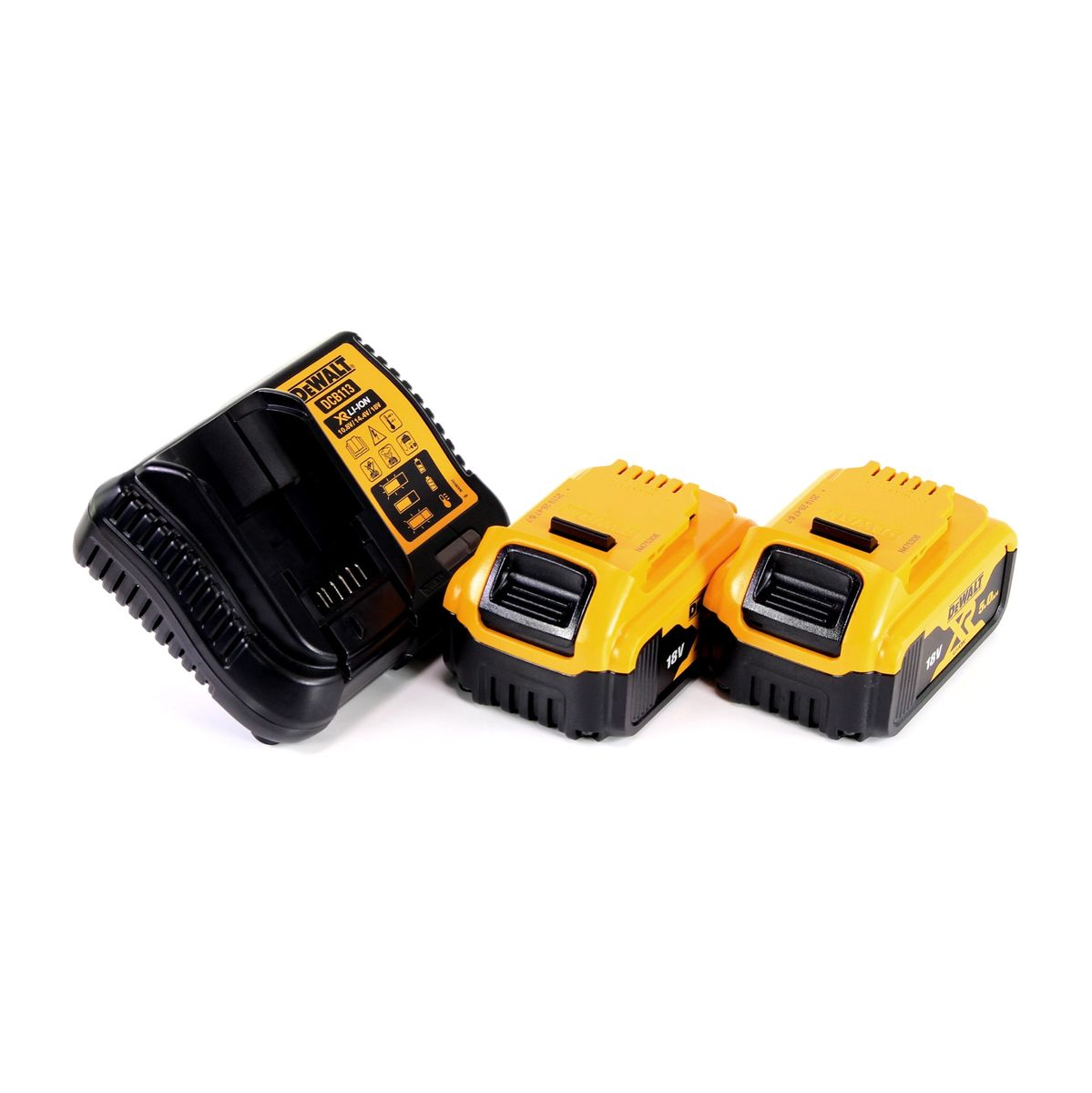 Perceuse-visseuse sans fil Dewalt DCD 780 P2 18 V 60 Nm + 2x batteries 5,0 Ah + chargeur