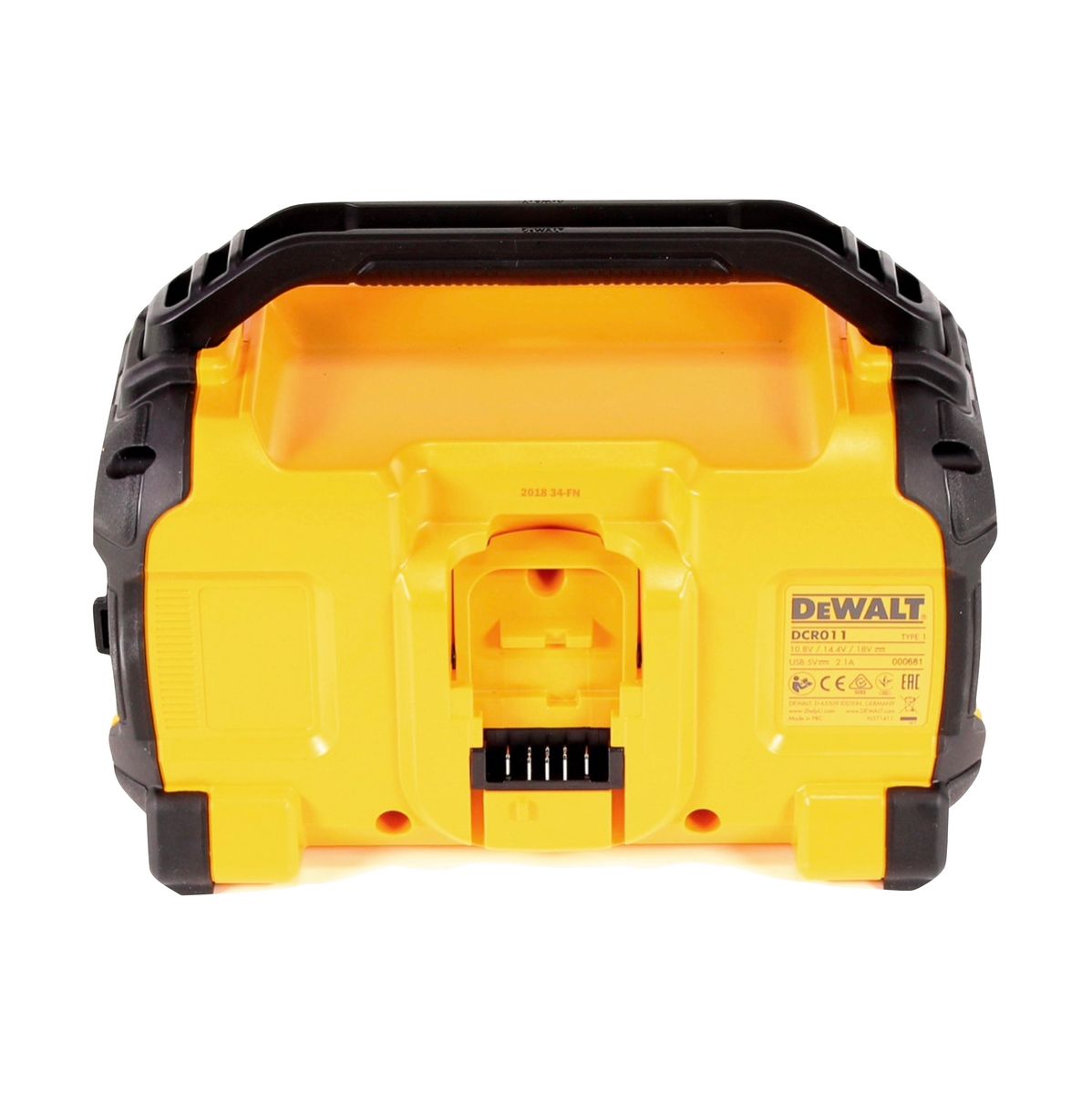 DeWalt DCR 011 batterie haut-parleur Bluetooth 10,8 - 18 V + 1x batterie 5,0 Ah - sans chargeur