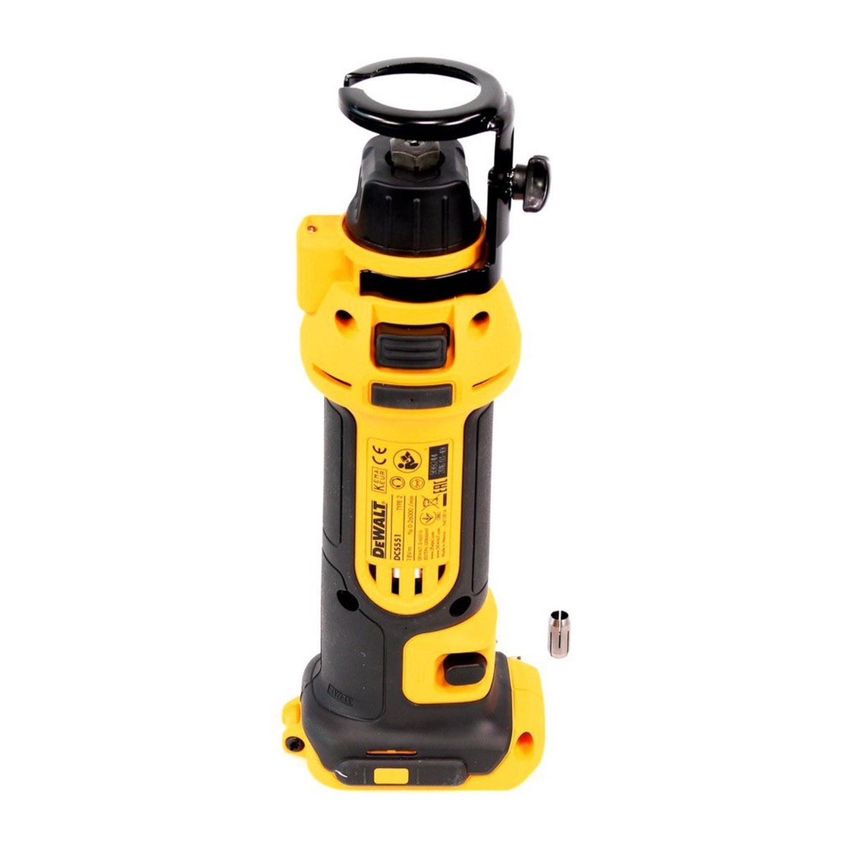 Fraiseuse pour cloisons sèches à batterie DeWalt DCS 551 P1 18 V + 1x batterie 5,0 Ah + chargeur