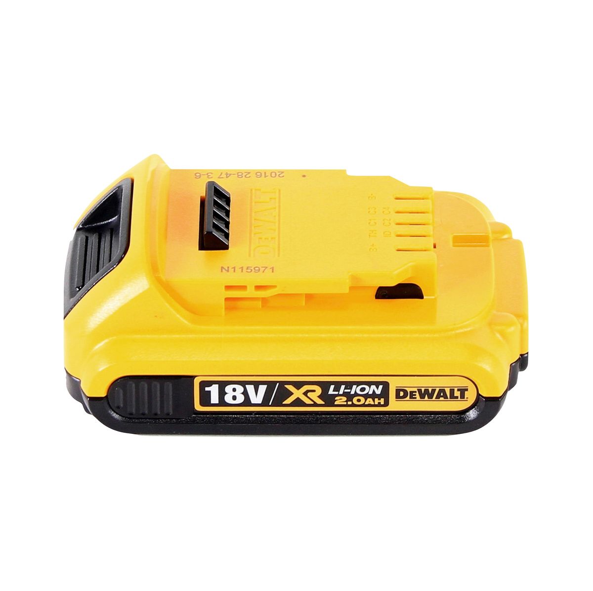 Meuleuse d'angle sur batterie DeWalt DCG 405 FN 18 V 125 mm sans balais + 1x batterie 2,0 Ah - sans chargeur