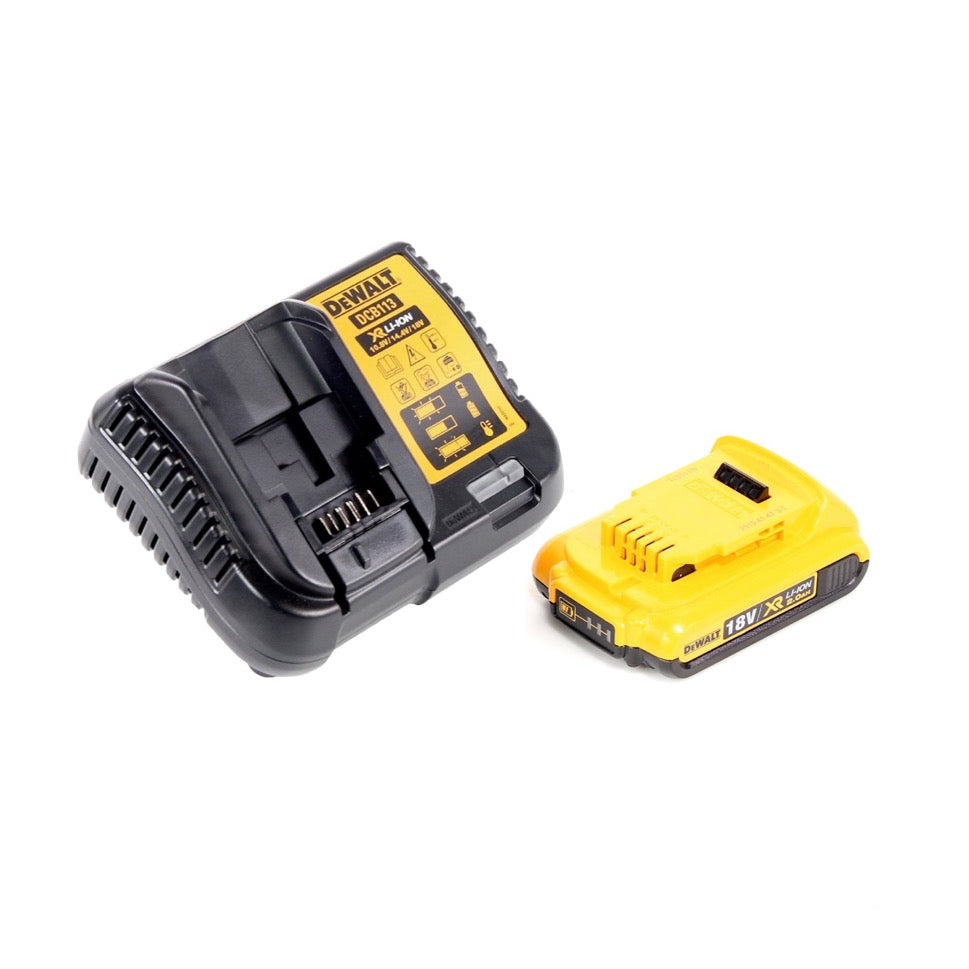 DeWalt DCS 365 D1 Akku Kapp und Gehrungssäge 18 V 184 mm + 1x Akku 2,0 Ah + Ladegerät