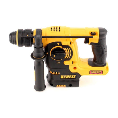 DeWalt DCH 254 D2 Akku Kombihammer 18 V 2.1 J SDS Plus + 2x Akku 2,0 Ah + Ladegerät + Wechselbohrfutter + Koffer