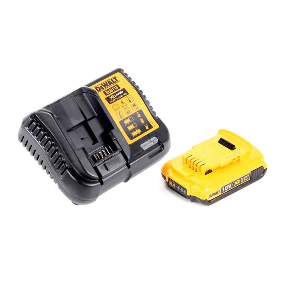 Aspirateur eau et poussière à batterie Dewalt DCV 582 14,4 - 18 V + 1x batterie 2,0 Ah + chargeur