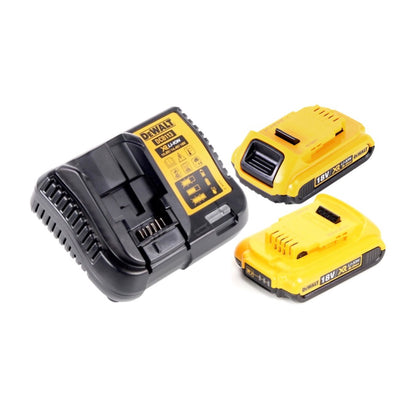 Aspirateur eau et poussière à batterie Dewalt DCV 582 14,4 - 18 V + 2x batteries 2,0 Ah + chargeur