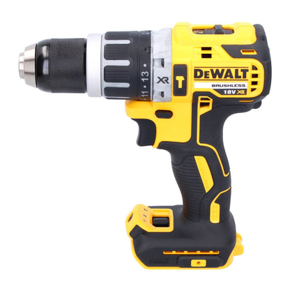 Dewalt DCD 796 P2MD Akku Schlagbohrschrauber 18 V 70 Nm Brushless + DCS 355 Akku Oszillierer 18 V Brushless + DCL 050 Akku Lampe 18 V + 2x Akku 5,0 Ah + Ladegerät + Maxi D-Box