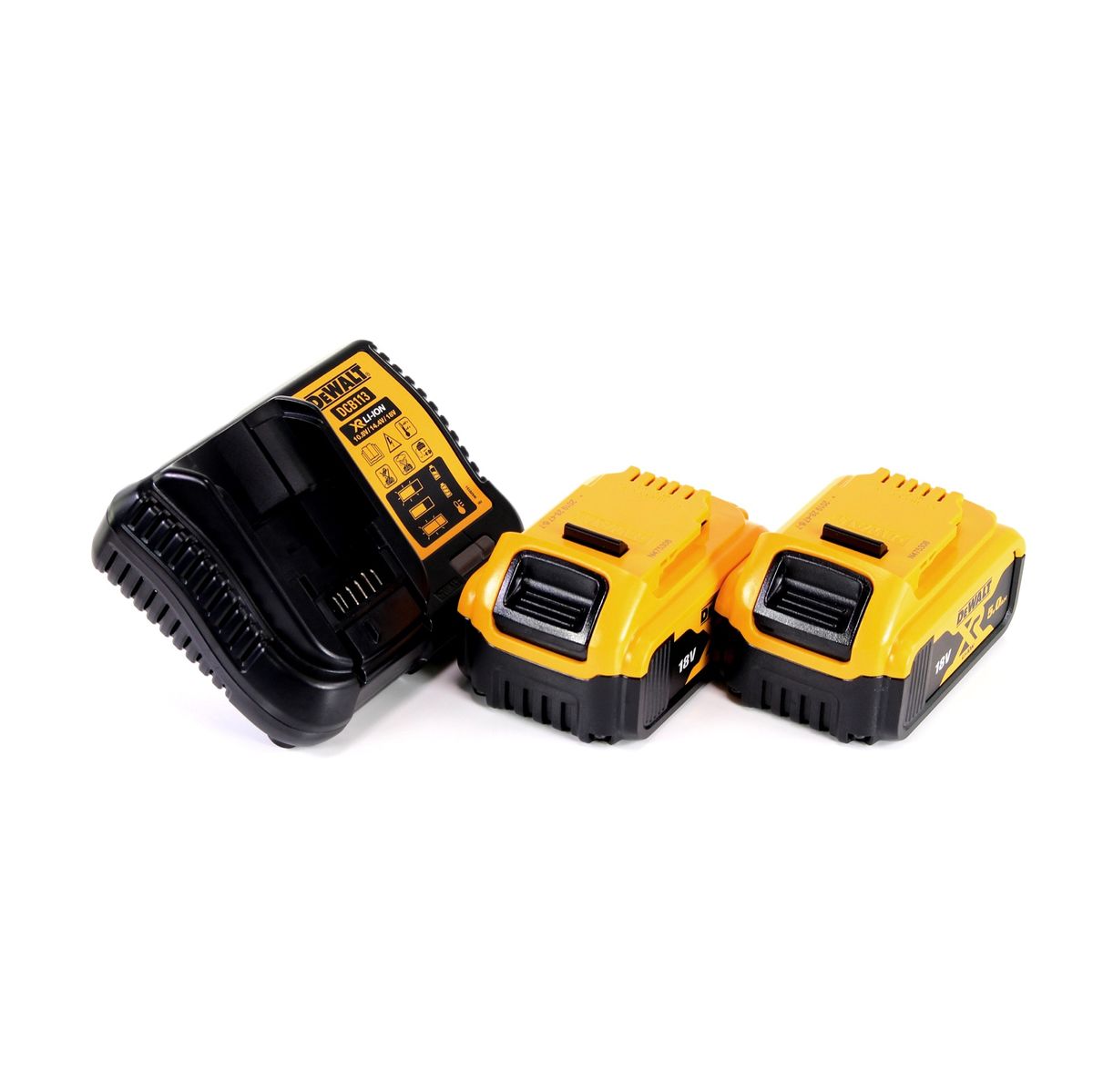 Perceuse à percussion sans fil Dewalt DCD 796 P2MD 18 V 70 Nm sans balais + scie sauteuse sans fil DCS 331 18 V + 2 batteries 5,0 Ah + chargeur + Maxi D-Box