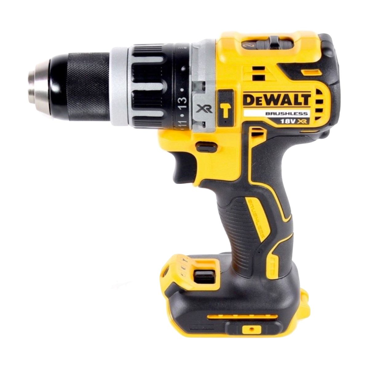 Dewalt DCD 796 P2MD Akku Schlagbohrschrauber 18 V 70 Nm Brushless + DCS 331 Akku Stichsäge 18 V + DCL 050 Akku Lampe 18 V + 2x Akku 5,0 Ah + Ladegerät + Maxi D-Box