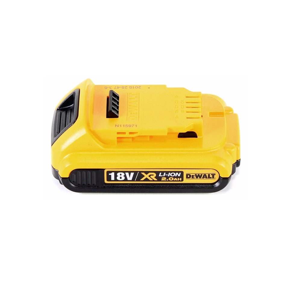 Fraiseuse pour cloisons sèches à batterie DeWalt DCS 551 N 18 V + 1x batterie 2,0 Ah - sans chargeur