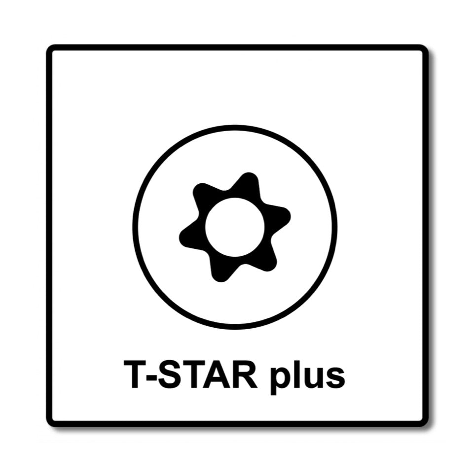 Vis de réglage SPAX 6,0 x 70 mm 200 pièces (2x 161010600703) filetage de réglage avec rainures de retenue tête plate T-STAR Plus 4Cut WIROX