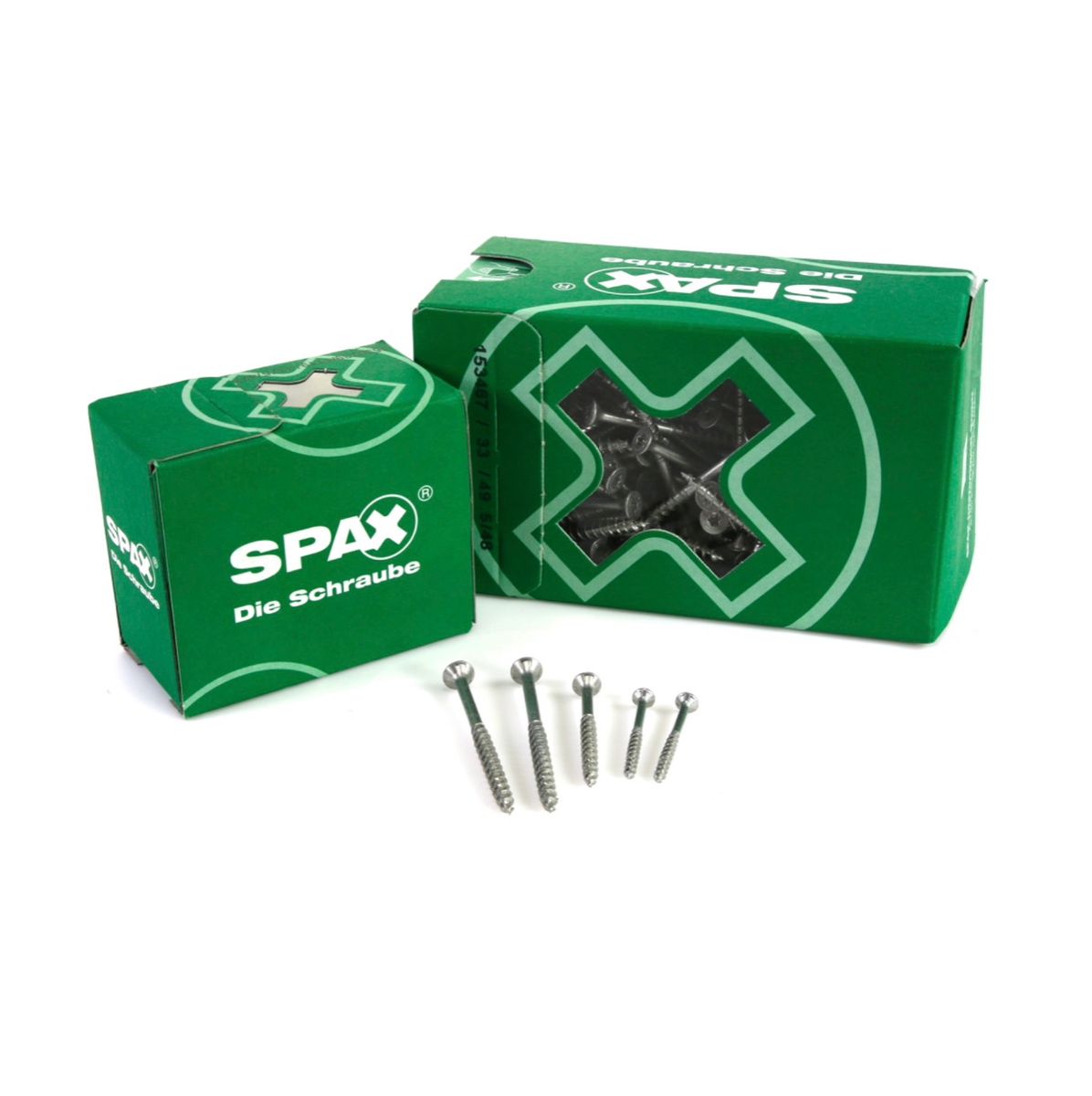 SPAX Universalschraube 5,0 x 100 mm 200 Stk ( 2x 0191010501003 ) Teilgewinde Senkkopf T-STAR plus 4Cut WIROX