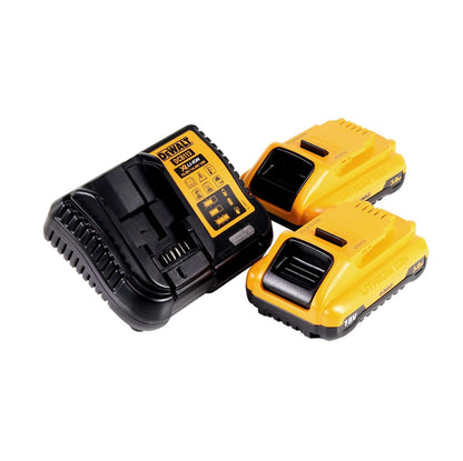 Cloueur à bobine DeWalt DCN 45 RNL2 18 V 19 - 44 mm sans balais + 2x batterie 3,0 Ah + chargeur + TSTAK