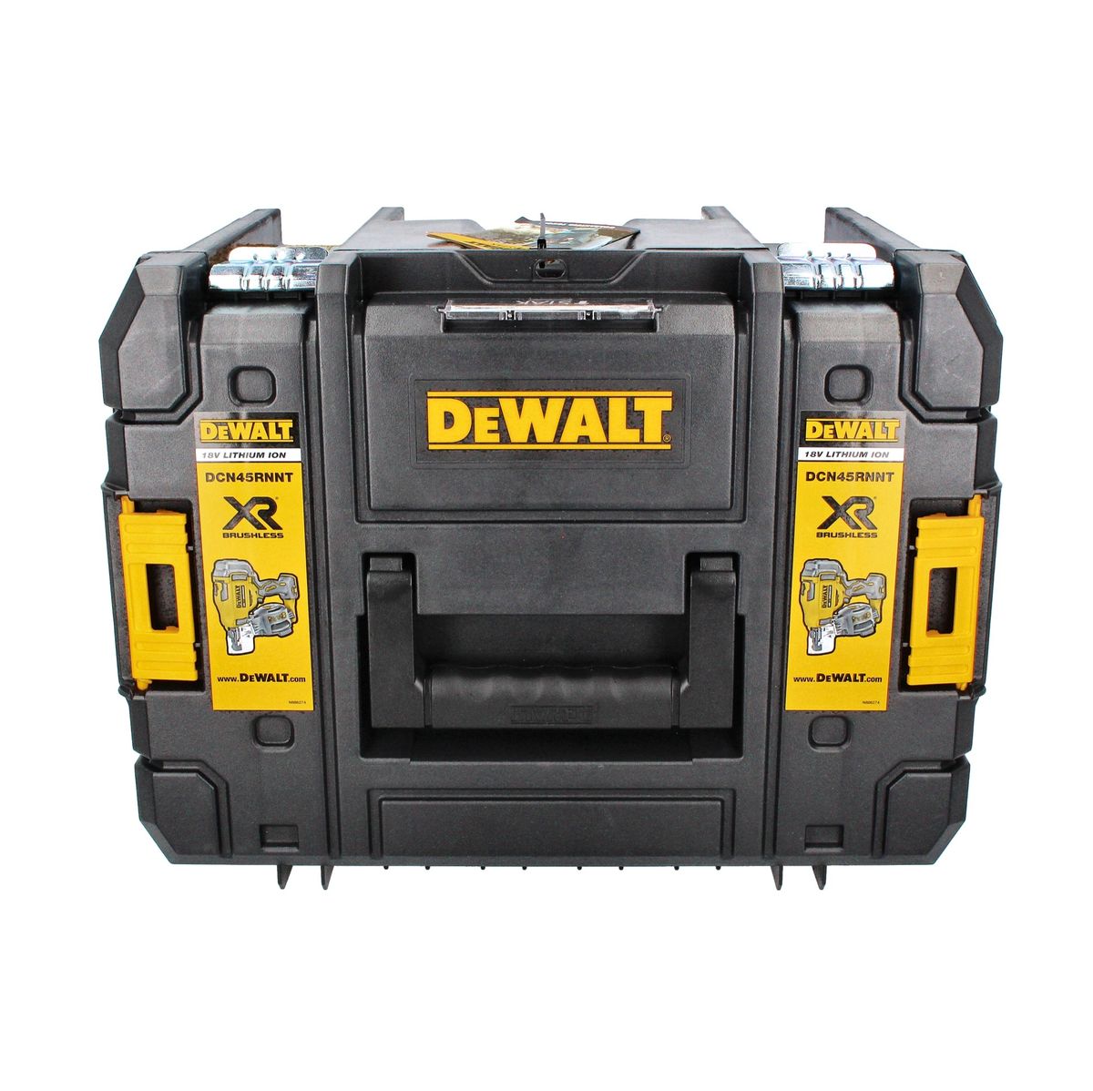 DeWalt DCN 45 RNM2 Akku Nagler Coil Nailer 18 V 19 - 44 mm Brushless + 2x Akku 4,0 Ah + Ladegerät + TSTAK