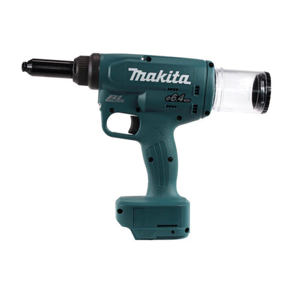 Makita DRV 250 RG1J Akku Blindnietsetzgerät 18 V 20 kN Brushless + 1x Akku 6,0 Ah + Ladegerät + Makpac