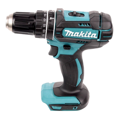 Makita DLX 2140 PMX Akku Kombo Kit 18 V mit DHP 482 62 Nm + DHS 710 190 mm + 4x Akku 4,0 Ah + Doppelladegerät + 1x Makpac + 2x Makbox