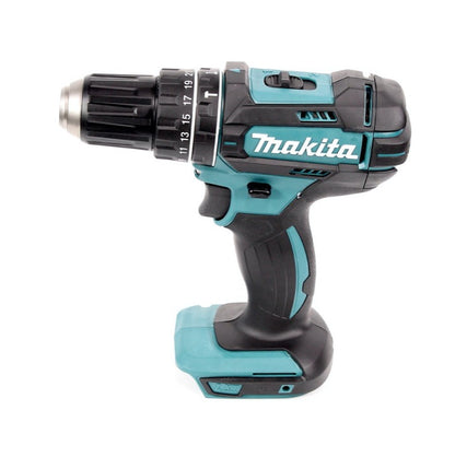 Makita DHP 482 STMX Akku Schlagbohrschrauber 18 V 62 Nm + DTD 152 Schlagschrauber 165 Nm 1/4" + 2x Akku 5,0 Ah + Ladegerät + 2x Makbox + Rollbrett