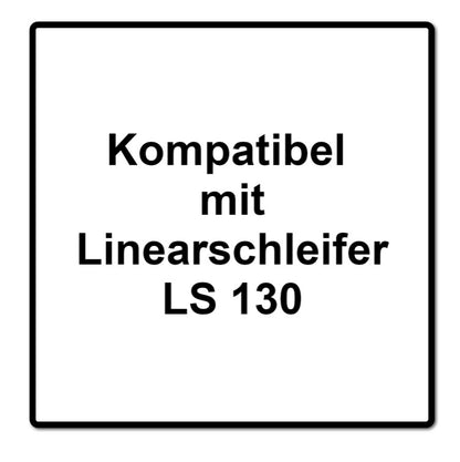 Festool SSH-STF-LS130-R6KV Radius Profilschuh ( 490163 ) Radius R6 konkav für Linearschleifer LS 130 - Toolbrothers